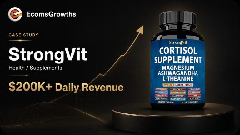 StrongVit Case Study Featured Image